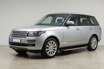 Range Rover IV L405 2013-2021 рр. Бокові пороги Maya V1 (2 шт., алюміній) фото 1