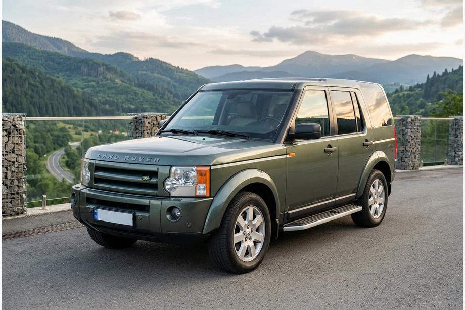 Land Rover Discovery III 2004-2009 рр. Бокові пороги Maya V1 (2 шт., алюміній) Image