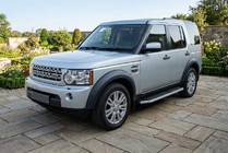 Land Rover Discovery IV 2009-2017 рр. Бокові пороги Maya V1 (2 шт., алюміній) фото 1