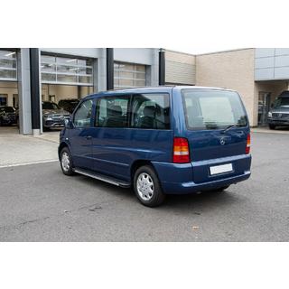 Бокові пороги Maya V1 (2 шт., алюміній) Mercedes Vito W638 1996-2003 рр. фото 1