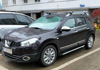 Nissan Qashqai 2010-2014 рр. Бокові пороги Maya V1 (2 шт., алюміній) фото 3