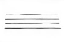 Honda HR-V 1998-2006 рр. Молдинг стекол (4 шт, нерж) фото 4