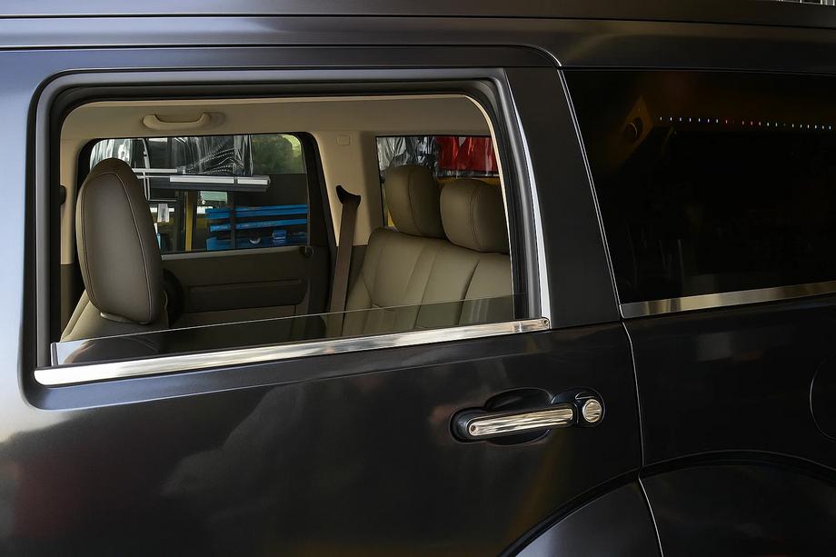 Dodge Nitro 2006-2011 рр. Накладки на ручки (нерж) Фото 2