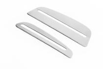 Dodge Nitro 2006-2011 рр. Хром накладки на сидіння (нерж) фото 4