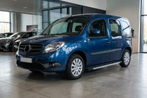 Mercedes Citan 2013-2021 рр. Бокові пороги Maya V1 (2 шт., алюміній) фото 1