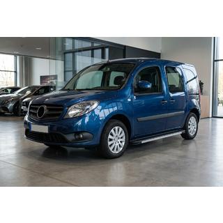 Бокові пороги Maya V1 (2 шт., алюміній) Mercedes Citan 2013-2021 рр. фото 1