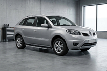 Renault Koleos 2008-2016 рр. Бокові пороги Maya V1 (2 шт., алюміній) фото 1