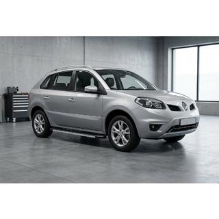 Бокові пороги Maya V1 (2 шт., алюміній) Renault Koleos 2008-2016 рр. фото 1