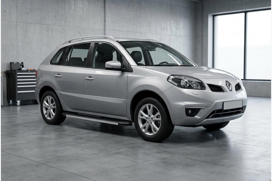 Renault Koleos 2008-2016 рр. Бокові пороги Maya V1 (2 шт., алюміній) Image