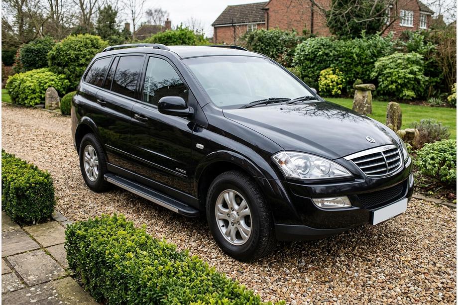 SsangYong Kyron 2005-2014 рр. Бокові пороги Maya (2 шт., алюміній) Image