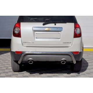 Задня дуга AK007 (нерж.) Chevrolet Captiva 2006-2019 рр. фото 1