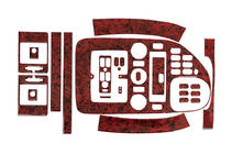 Mercedes Vito W638 1996-2003 рр. Накладки на панель Meric (1999-2003) фото 4