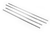 Chery Tiggo 1 2005-2016 рр. Окантовка вікон (нерж) фото 3