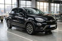 Fiat 500X 2014-2024 рр. Бокові пороги RedLine Black (2 шт., алюміній) фото 1