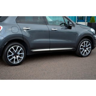 Молдинг дверний (4 шт) Fiat 500X 2014-2024 рр. фото 3