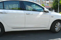 Fiat Tipo 2016- рр. Молдинг дверний (4 шт, нерж) фото 4