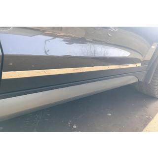 Молдинг дверний (вузький, 4 шт, нерж) фото 3