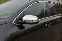 Kia Sportage 2015-2021 рр. Накладки на дзеркала (2 шт, нерж) фото 1