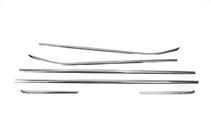 Opel Corsa E 2015-2019 рр. Окантовка вікон (6 шт, нерж) фото 3