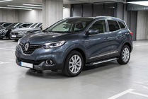 Renault Kadjar 2015-2022 рр. Бокові пороги Sunrise (2 шт., алюміній) фото 1