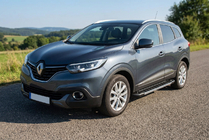 Renault Kadjar 2015-2022 рр. Бокові пороги RedLine V1 (2 шт., алюміній) фото 1
