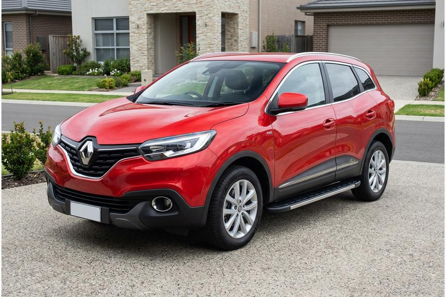 Renault Kadjar 2015-2022 рр. Бокові пороги Duru (2 шт., алюміній) Image