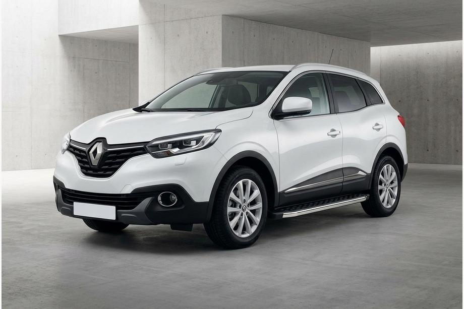 Renault Kadjar 2015-2022 рр. Бокові пороги BlackLine (2 шт., алюміній) Image