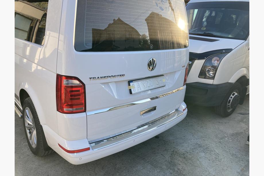 Volkswagen T6 2015-2024 рр. Накладка на задню ручку (нерж) Фото 6