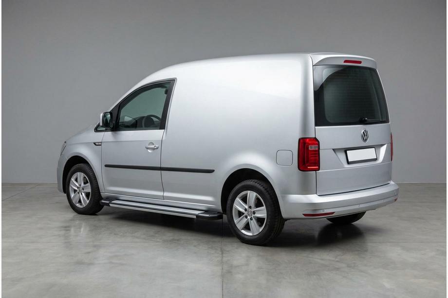 Volkswagen Caddy 2015-2020 рр. Бокові пороги Rainbow (2 шт., алюміній) Image