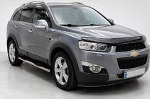 Chevrolet Captiva 2006-2019 рр. Бічні труби (2 шт., нерж) Ø70 фото 1