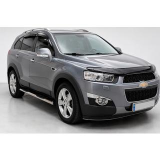Бічні труби (2 шт., нерж) Chevrolet Captiva 2006-2019 рр. фото 1