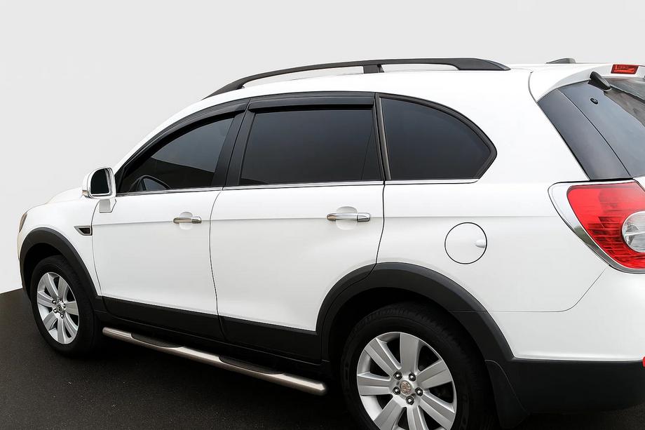 Chevrolet Captiva 2006-2019 рр. Бічні труби (2 шт., нерж) Ø60 Фото 2