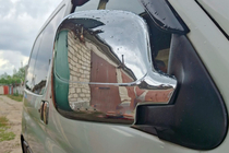 Citroen Berlingo 1996-2008 рр. Накладки на дзеркала (2 шт., пласт.) фото 4