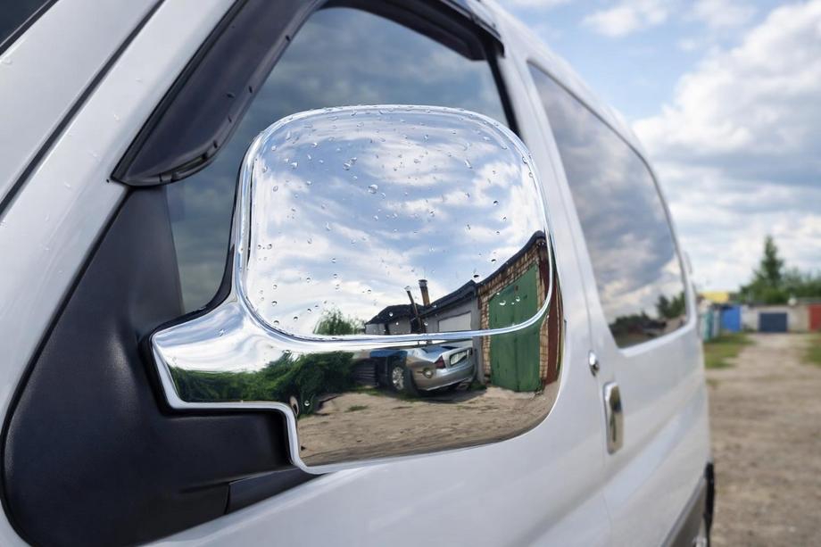 Citroen Berlingo 1996-2008 рр. Накладки на дзеркала (2 шт., пласт.) Image