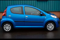Citroen C-1 2005-2014 рр. Накладки на ручки (нерж) фото 1