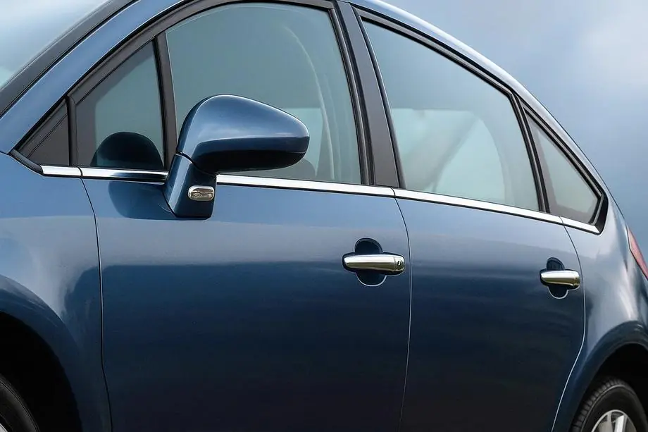 Citroen C-4 2004-2010 рр. Зовнішня окантовка вікон (нерж.) Hatchback, Carmos - Турецька сталь Фото 1