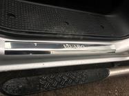 Накладки на дверні пороги Laser-style (2 шт, сталь) фото 4