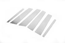 BMW X1 E84 2009-2015 рр. Молдинги дверних стійок (нерж.) 6 шт. фото 3