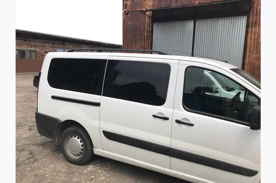 Citroen Jumpy 2007-2017 рр. Рейлінги чорні Image