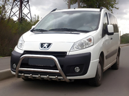 Citroen Jumpy 2007-2017 рр. Кенгурятник WT003 (нерж.) фото 1