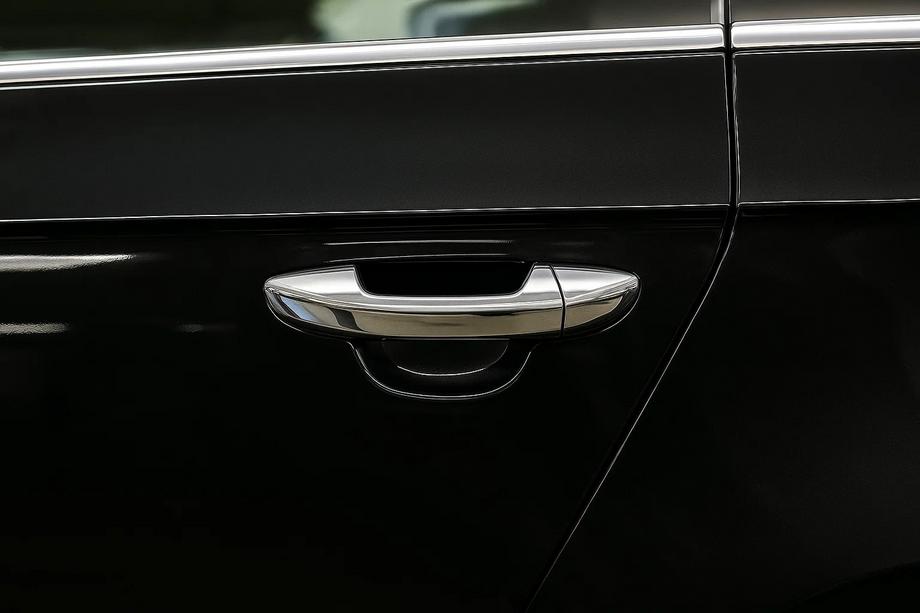 Volkswagen Passat B6 2006-2012 рр. Накладки на ручки (4 шт, нерж) Image