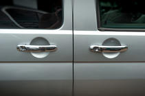 Volkswagen T6 2015-2024 рр. Накладки на ручки (нержавійка) фото 11