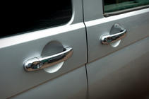 Volkswagen T6 2015-2024 рр. Накладки на ручки (нержавійка) фото 2