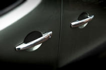 Peugeot Expert 2007-2016 рр. Накладки на ручки (4 шт, нерж) фото 1