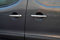 Citroen C-4 Picasso 2006-2013 рр. Накладки на ручки (нерж) фото 1