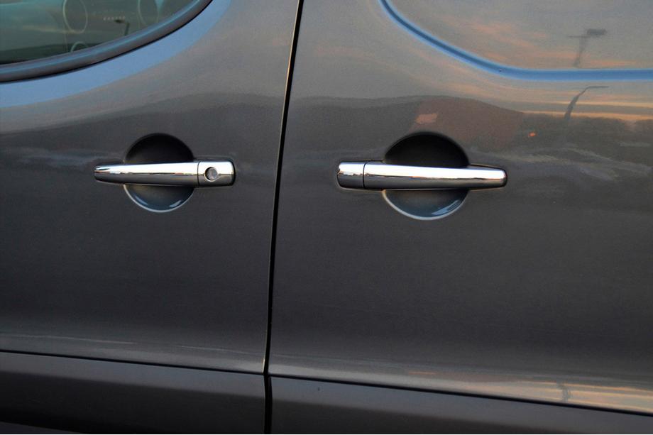 Citroen C-4 Picasso 2006-2013 рр. Накладки на ручки (нерж) Image