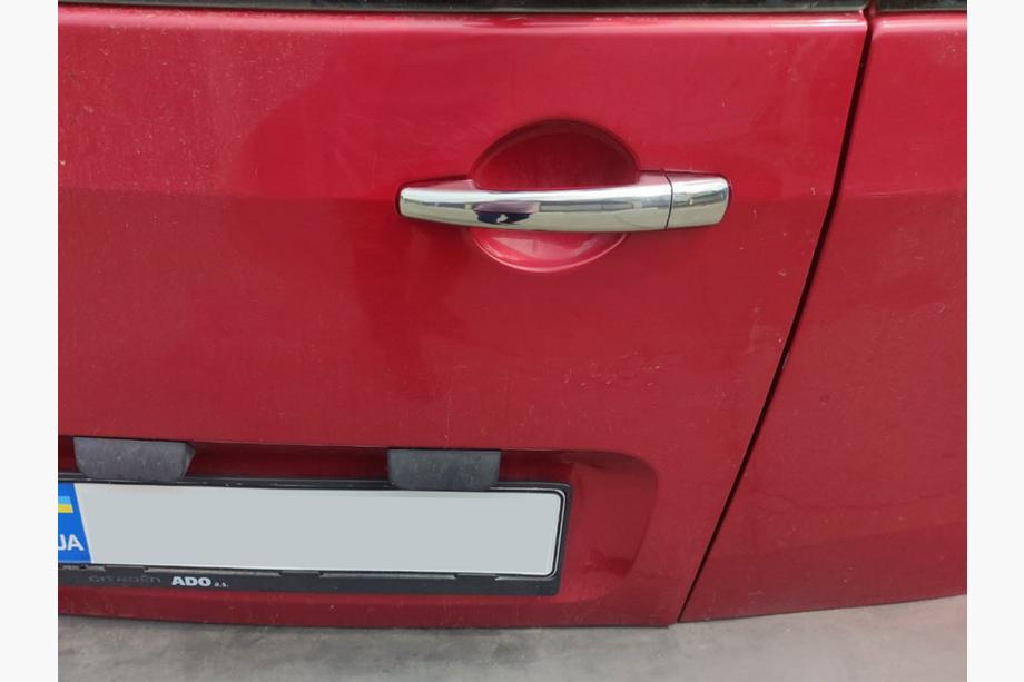 Peugeot 208 2012-2019 рр. Накладки на ручки (нерж) 4 штуки. OmsaLine - Італійська нержавійка Фото 9