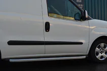 Opel Combo 2012-2018 рр. Окантовка стекол (нерж.) фото 1