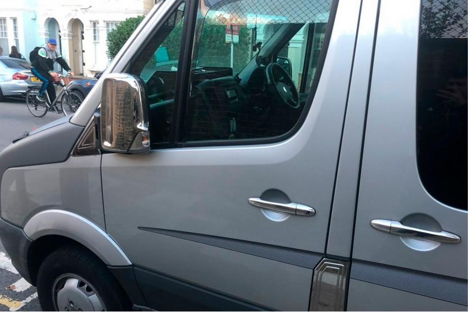 Volkswagen Crafter 2006-2016 рр. Накладки на дзеркала (2 шт) Хром пластик Фото 6
