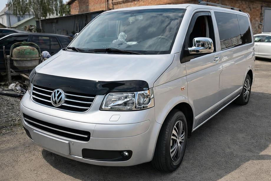 Volkswagen T5 Transporter 2003-2010 рр. Накладки на дзеркала (2 шт) Image